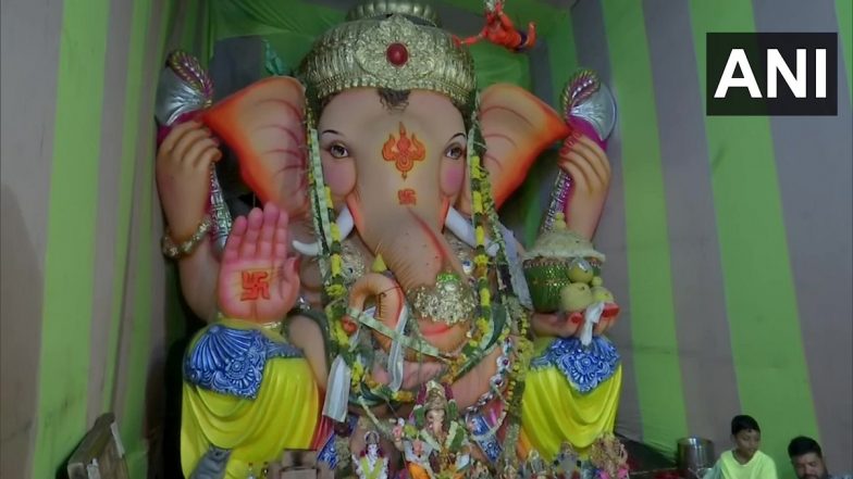 Ganeshotsav 2022: Muslim Man Installs Ganesh Idol in Hyderabad (See Pics)