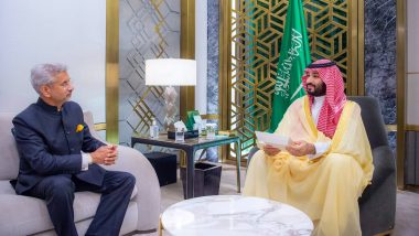 EAM S Jaishankar Calls on Saudi Crown Prince Mohammed Bin Salman, Hands Over PM Narendra Modi’s Written Message