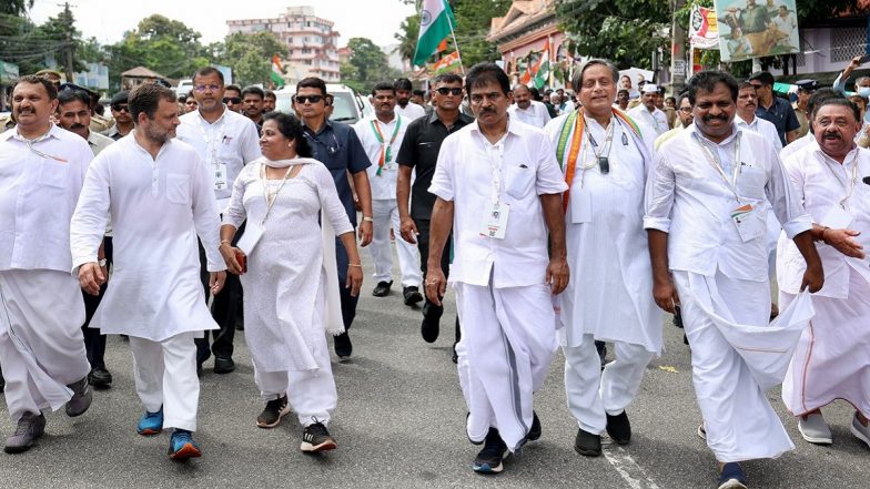 Bharat Jodo Yatra: Massive Traffic Jams Witnessed in Thiruvananthapuram As Rahul Gandhi’s Yatra Enters Kerala Capital