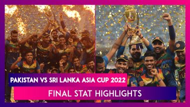 PAK vs SL, Asia Cup 2022 Final Stat Highlights: Sri Lanka Lift Title For Sixth Time