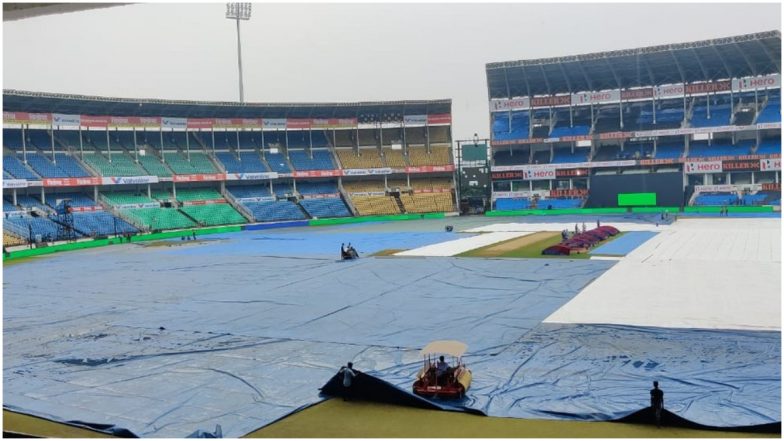 Team India's Practice Session Ahead of Nagpur T20I Abandoned Due to Rain, Cancellation Threat on Match Looms