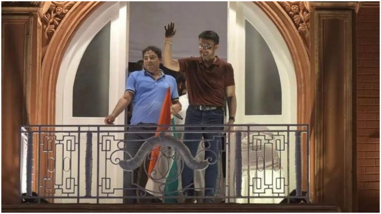 Sourav Ganguly Inaugurates ‘Lord’s Like’ Durga Puja Pandal in Kolkata, Reignites Iconic Balcony Scene (See Pic)