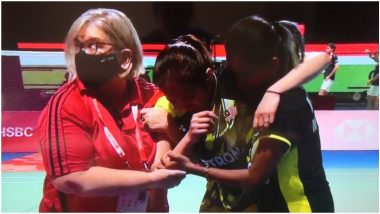 Pearly Tan, Malaysian Shuttler, Breaks Down in Tears on Court After Sustaining Injury in Japan Open 2022 (Watch Video)