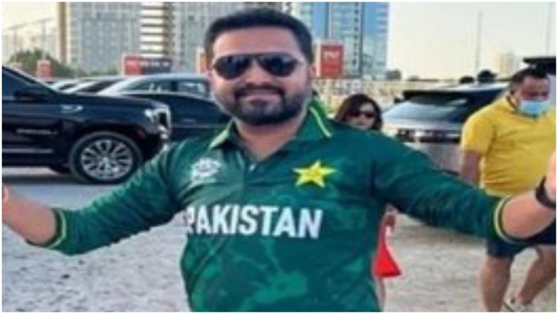 Asia Cup 2022: Indian Fan Sanyam Jaiswal to Face Police Probe For Wearing Pakistan Jersey During IND vs PAK Match (Watch Video)