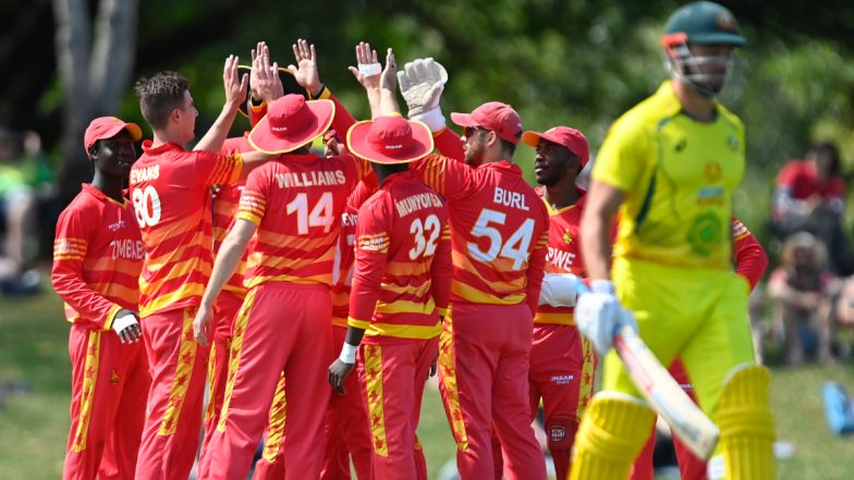 AUS vs ZIM: David Warner Hits 94 but Ryan Burl’s Sensational Five-Wicket Haul Helps Zimbabwe Limit Australia to 141 in 3rd ODI