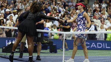 Serena Williams Retires: Ajla Tomljanovic ‘Sorry’ After Ending American Great’s Tennis Career at US Open 2022 (Watch Video)