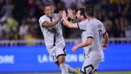 Nantes 0-3 PSG, Ligue 1 2022-23: Kylian Mbappe Brace Propels Parisians to Easy Win (Watch Video Highlight)