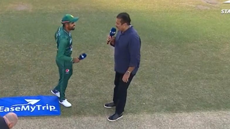 Heads or Tail? Ravi Shastri Goofs up at Toss During India vs Pakistan Asia Cup 2022 Super 4 Cricket Match (Watch Video)