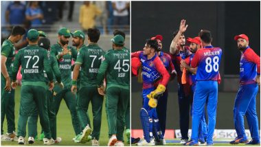 Pakistan vs Afghanistan Asia Cup 2022 Live Streaming Online on Disney+ Hotstar and PTV Sports: Get Free Telecast Details of PAK vs AFG Super 4 Cricket Match With Timing in IST