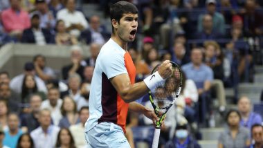 Carlos Alcaraz vs Holger Rune, Paris Masters 2022 Live Streaming Online: Get Free Live Telecast of Men’s Singles Quarterfinal Tennis Match in India