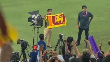 Gautam Gambhir Poses With Sri Lankan Flag After SL vs PAK Asia Cup 2022 Final, Shares Video on Twitter