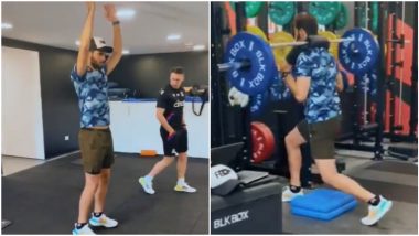 Shaheen Afridi Trains Hard to Get Fit for T20 World Cup 2022, Shares Video of His Gym Session on Twitter