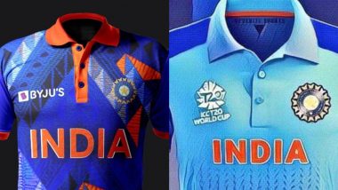 Indian Cricket Team New Jersey Original: Here’s How to Buy or Pre-Order Team India Kit Online for T20 World Cup 2022