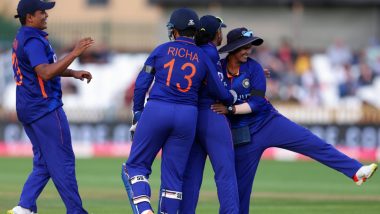 How To Watch India Women vs England Women, 3rd ODI 2022 Free Live Streaming Online? Get Telecast Details of IND-W vs ENG-W Match On TV With Match Time in IST