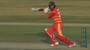 Zimbabwe Squad for T20 World Cup 2022: Craig Ervine To Lead Side at Cricket Tournament in Australia