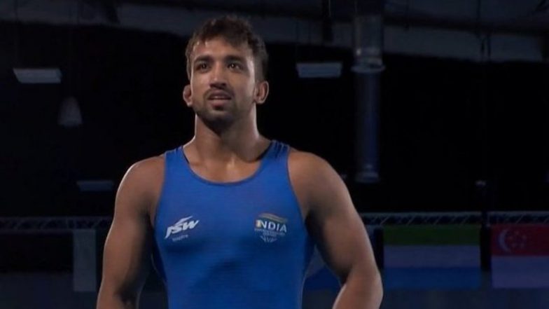 Naveen Malik Secures Victory Over Syrbaz Talghat in Men’s 70kg Repechage Category at World Wrestling Championships 2022