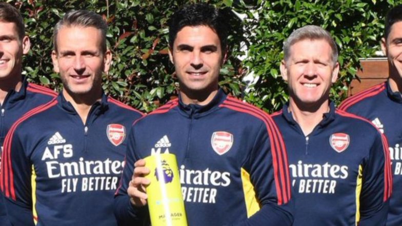 Mikel Arteta, Arsenal Coach, Named Premier League Manager of the Month for August