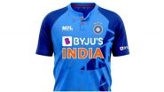 Team India New Jersey Revealed: Fans React to Kit Launch for T20 World Cup 2022 (Watch Video)