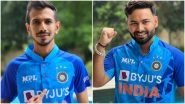 Rishabh Pant, Yuzvendra Chahal Pose in New Team India Kit Ahead of IND vs AUS 1st T20I Clash (See Pics)