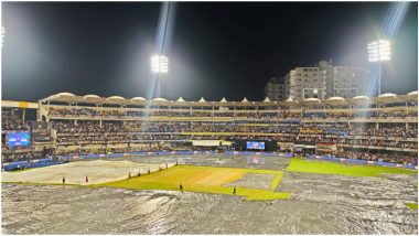 India Legends vs New Zealand Legends Match Stopped Due to Rains, Next Update on Road Safety World Series 2022 Clash Awaited