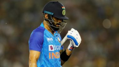 Virat Kohli Dismissal Video: Watch Indian Star Batter Get Bowled by Adam Zampa in IND vs AUS 2nd T20I 2022
