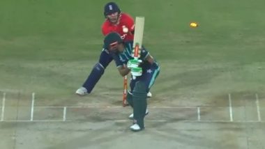 Babar Azam Dismissal Video: Watch Adil Rashid Remove Pakistan Captain With a Ripper of a Delivery During PAK vs ENG 1st T20I 2022