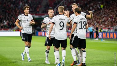 Germany vs Hungary, UEFA Nations League 2022-23 Free Live Streaming Online: How To Watch European Football Match Live Telecast on TV & Football Score Updates in IST?