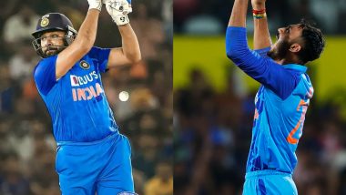 IND vs AUS 2nd T20I 2022 Stat Highlights: Rohit Sharma, Axar Patel Shine As India Level Series in Rain-Shortened Contest