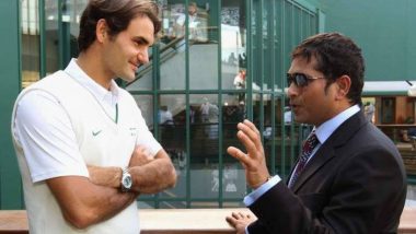 Sachin Tendulkar's Message For Roger Federer Ahead of His Final Professional Tennis Match is Heartwarming, Says, ‘Watching You Became a Habit’ (Watch Video)