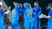 How To Watch India vs Australia 3rd T20I 2022 Live Telecast On DD Sports? Get Details of IND vs AUS Match On DD Free Dish, and Doordarshan National TV Channels