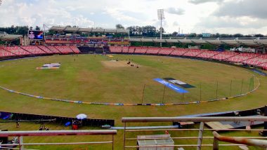 Hyderabad Weather Updates, IND vs AUS 3rd T20I 2022: No Rain Interruption in India vs Australia Cricket Match in Hyderabad Despite Downpour in Other Areas