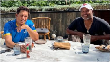 Sachin Tendulkar, Brian Lara Enjoy Meal Together; Indian Legend Shares Photo on Instagram