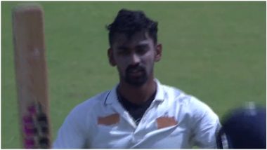 Duleep Trophy Final 2022: Baba Indrajith Smashes Century, Achieves Feat During West Zone vs South Zone Match (Watch Video)