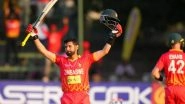 Sikandar Raza, All-Rounder, Becomes First Zimbabwe Player To Win ICC Men&rsquo;s Player of the Month Award
