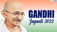 Gandhi Jayanti 2022 Date: What Is International Day of Non-Violence Theme This Year? Know History & Significance of the National Holiday Marking Birth Anniversary of Mahatma Gandhi