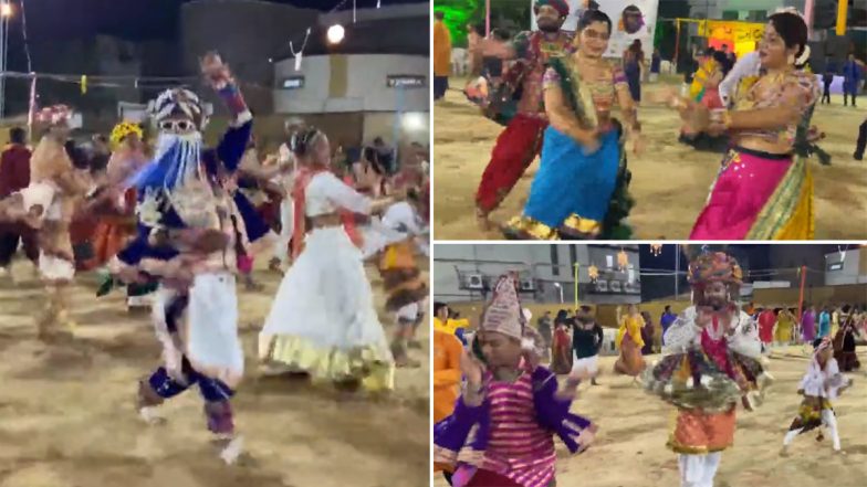 Video: People Play Garba in Gujarat’s Vadodara Ahead of Navratri ...