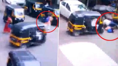 Video: Eight People Hit by Speeding Car in Mumbai’s Ghatkopar, 2 Severely Injured