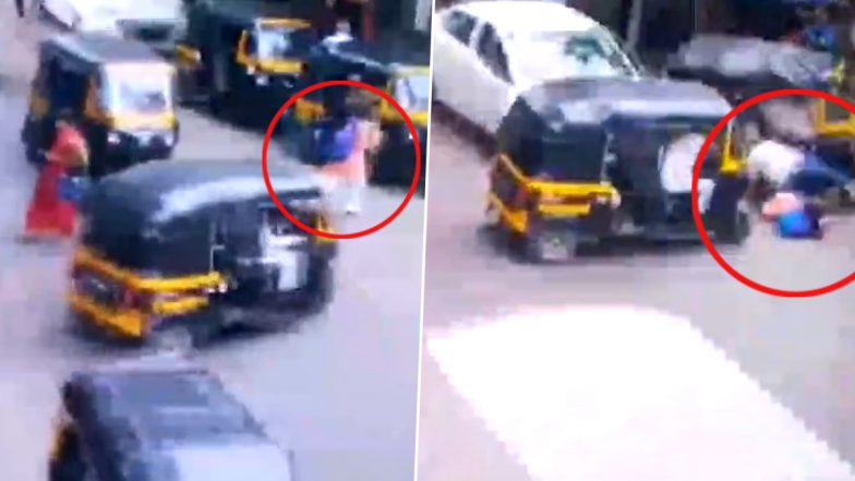 Video: Eight People Hit by Speeding Car in Mumbai’s Ghatkopar, 2 Severely Injured