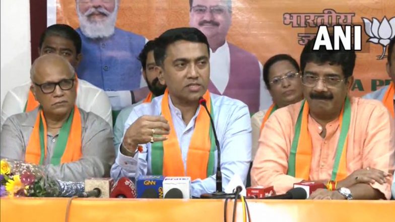 Goa: Big Jolt to Congress As Eight MLAs Led by Michael Lobo Cross Over to BJP