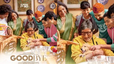 Goodbye: Trailer of Amitabh Bachchan, Rashmika Mandanna's Film to Release on September 6 (View Poster)