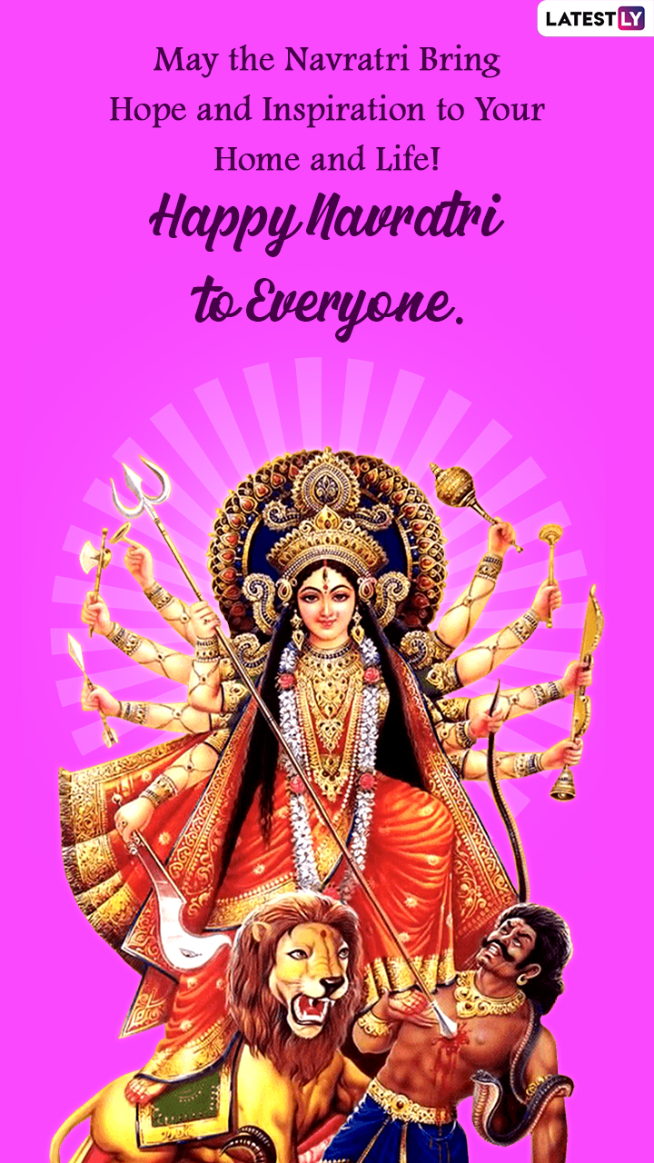 Happy Navratri 2022 Wishes: Greetings, Images & Quotes To Share ...