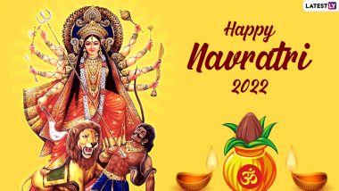 Sharad Navratri 2022: Which Vehicle Will Goddess Durga Arrive and Depart In This Year? Know All About the Significance of Her Vahan