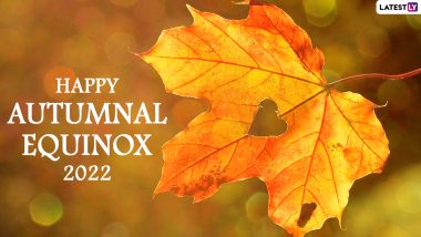 Happy First Day of Fall 2022 Wishes, Images & Autumn Season HD Wallpapers for Free Download Online: Observe September Equinox With Greetings, Quotes & WhatsApp Messages