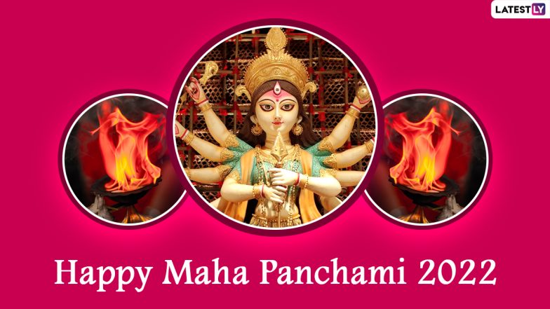 Maha Panchami 2022 Images & HD Wallpapers for Free Download Online: Wish Subho Maha Panchami With WhatsApp Stickers, SMS, Messages and Greetings