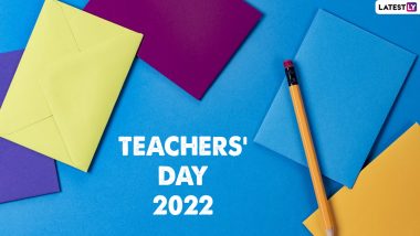 Happy Teachers’ Day 2022 Images & HD Wallpapers for Free Download Online: Send Teachers Day Greetings, Quotes, SMS and WhatsApp Messages on September 5