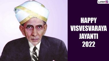 Visvesvaraya Jayanti 2022: Five Things To Know About Sir Mokshagundam Visvesvaraya While Celebrating the Contributions of Engineers on Engineer’s Day