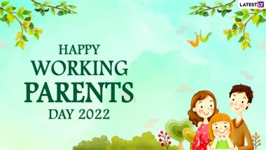Working Parents Day 2022 Images and HD Wallpapers for Free Download Online: Send Beautiful Quotes, WhatsApp Messages, Facebook Greetings & SMS to Your Loving Parents