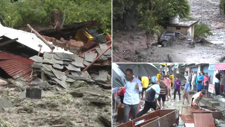 Himachal Pradesh Floods: Heavy Rains and Flash Flood Wreak Havoc in Dharamshala