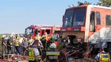 Hungary: Train Collides With Vehicle Near Kunfeherto, Seven Killed in Collision (Watch Video)