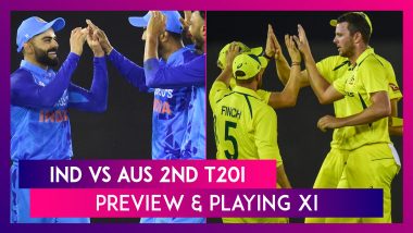 IND vs AUS 2nd T20I 2022 Preview & Playing XI: India Look To Bounce Back